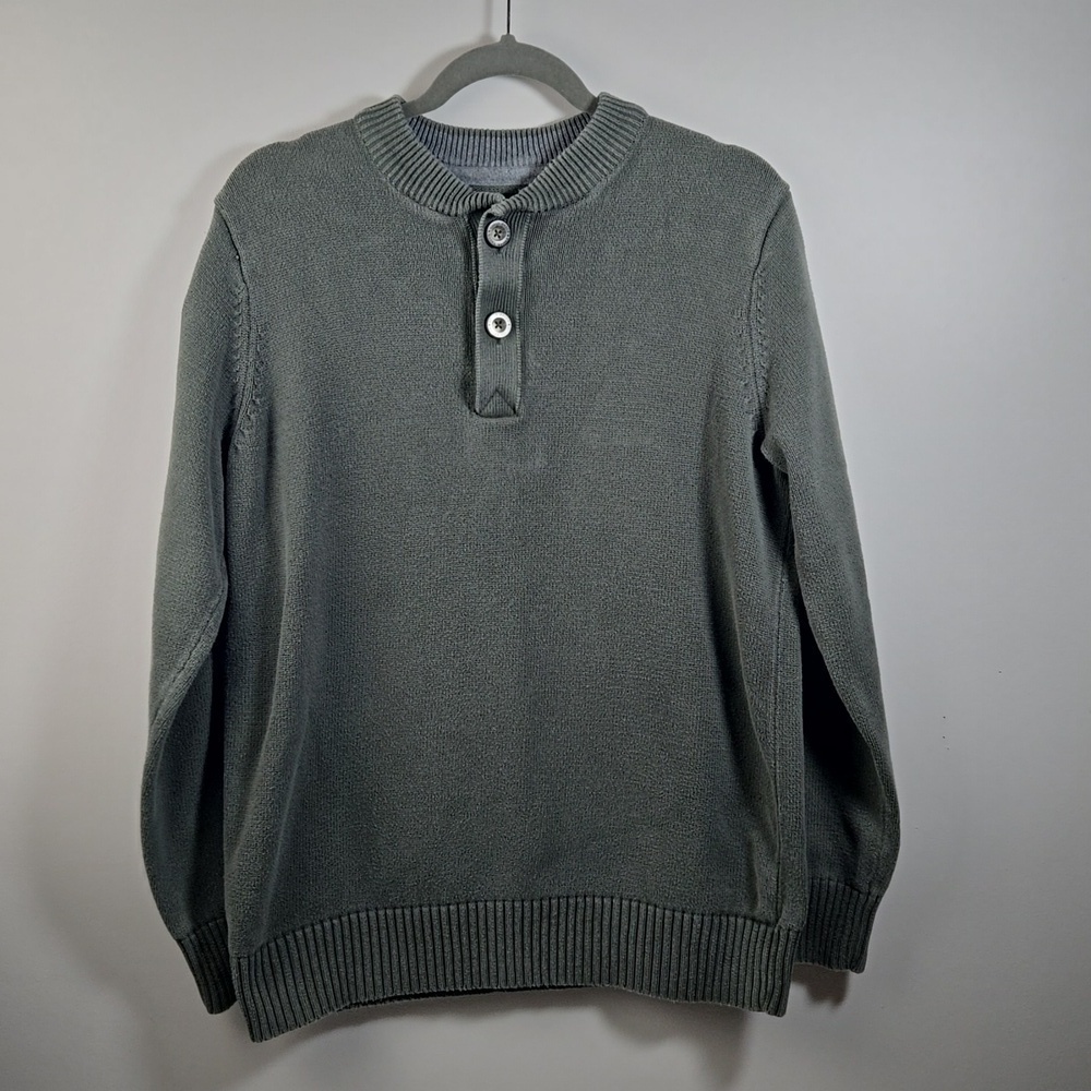 Eddie Bauer Green Knit Sweater